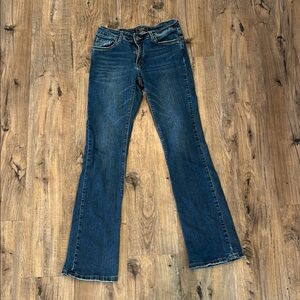 L&B Blue Boot Cut Jeans with Classic Style